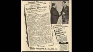 Spivakovsky plays Stravinsky violin concerto part 2 of 3 [upl. by Sidalg]