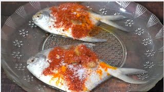 Tandoori Pomfret Fish  How To Make Tandoori Pomfret At Home Fish Recipe  Pomfret Fish Recipe [upl. by Margarita]