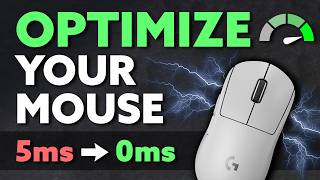 Mouse Optimization GUIDE for Gaming 🔧 0 Delay Tweaks [upl. by Eelyma400]