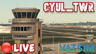 EVENT VATSIM ATC LIVE  MSFS  CYULTWR  ENFR  45 [upl. by Marion]