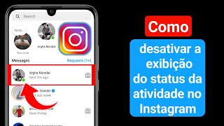 Como desativar a exibição de status de atividade no Instagram 2024 Ocultar ativo agora no Instagram [upl. by Eigla944]