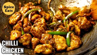 KOLKATA STREET STYLE CHILLI CHICKEN  SPICY CHILLI CHICKEN WITH BONES  CHILLI CHICKEN [upl. by Benedicta]