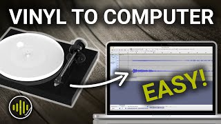 Recording Vinyl Records Into Your Computer Step by Step [upl. by Sessylu13]