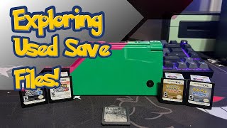 Exploring Pre Owned Pokemon Save Files Shiny Pokemon Found [upl. by Uni]