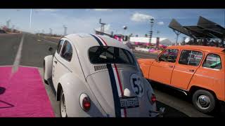 Forza Horizon 5 Wheelie Build Herbie Vintage Drag Race [upl. by Nolyak994]