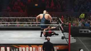 Big Show vs Brock Lesnar  Royal Rumble WWE 2K14 Simulation [upl. by Anairt113]