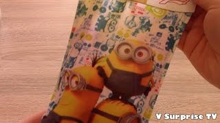 Minions Surprise Stocking  calza della befana 2016  Cattivissimo me Desplicable me 私を卑劣な 2 [upl. by Elish]