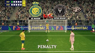 Inter Miami vs ALNassr Penalty Kick 🔥 C  Ronaldo vs L  Messi 🥰 [upl. by Gibert]