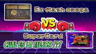 Comparando supercard vs ez flash omega cual es mejor [upl. by Salot278]