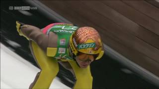 Noriaki Kasai Planica 2017 239m [upl. by Adekan]