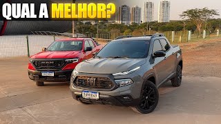 COMPARATIVO FIAT TORO VS RAM RAMPAGE QUAL VALE MAIS A PENA PREÇOS VERSÕES E DETALHES [upl. by Shira378]