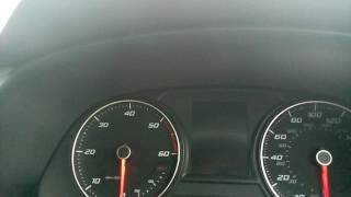 SEAT LEON 2014 OIL SERVICE LIGHT RESET [upl. by Alpheus]