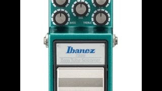 Ibanez  TS9B Bass Tube Screamer HD SAMPLE [upl. by Morissa]