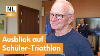 Cottbus  Ausblick auf SchülerTriathlon am 21 September [upl. by Olegnalehcim]