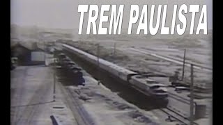 Imagens Raras do Trem Paulista  CPEF [upl. by Eniamurt]