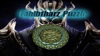 SkyrimDragonborn DLC Fahlbtharz Puzzle [upl. by Byram]