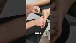 Kinesiology Tape Hack for Heel Pain and Plantar Fasciitis Relief by Podiatrist Elliott in Singapore [upl. by Aitnahs]