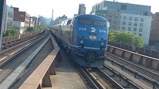 Railfanning Metro North Harlem 125th 2 [upl. by Auqemahs]