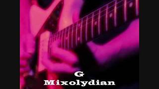 7 Modes of C Major  Backing Track from Groovin Through The Modes [upl. by Li]