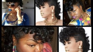 How To Keyshia Kaoir Mohawk Update [upl. by Mehetabel887]