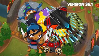 BTD6 Ravine CHIMPS Guide v361 ft Sauda Sky Shredder Downdraft [upl. by Anir298]