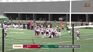 FB Plymouth State vs Bridgewater State Highlights 92124 [upl. by Bussy69]