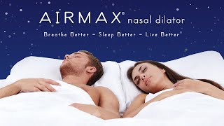 How to use the AIRMAX® Nasal Dilator [upl. by Ybrad]