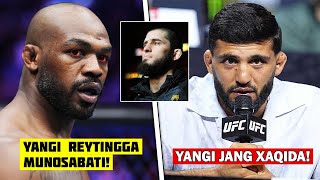 TAYSON REKORD ORNATDI ARMAN ISLAM JANGI XAQIDA JONS P4P GA REAKSIYASI [upl. by Maible114]