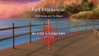 Blade and Sorcery Nomad  Kospy  The Baron Interview  Meta Quest [upl. by Irret]