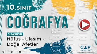 10Sınıf Coğrafya  3Fasikül  1Blm Nüfusun Özellikleri ve Önemi [upl. by Aerdnua]