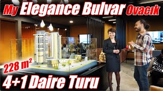 BENZERSİZ YATAK ODALI 41 DAİRE TURU  MY ELEGANCE BULVAR LANSMANI [upl. by Wilma515]