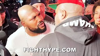 SHANNON BRIGGS amp RAMPAGE JACKSON NEARLY BRAWL AGAIN AFTER BRIGGS SMACKS RAMPAGES HAND quotMMA SUCKSquot [upl. by Nidroj]