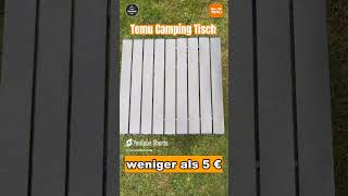 Temu Camping  Tragbarer Klapptisch temu campng vanlife klapptisch tisch outdoor app kaufen [upl. by Jaylene]