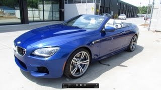 2012 BMW M6 Convertible Start Up Exhaust and In Depth Review [upl. by Halyak]