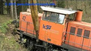 Zugunglück  Bergung einer Lok mit Eisenbahndrehkran  Teil 2 [upl. by Inaliel]