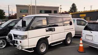 Mitsubishi Delica Star Wagin L400 5 door 4WD mt5 turbo diesel cargo [upl. by Anaerb268]