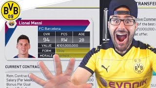 HOLY SHT MESSI ACCEPTS DORTMUND Dortmund FIFA 16 Career Mode 14 [upl. by Mungo569]