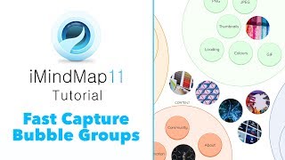 Tutorial Bubble Groups  iMindMap 11 [upl. by Htebizile]