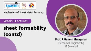 Lec 13 sheet formability contd [upl. by Serilda]