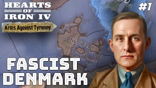 Fascism Is Back In Denmark Hoi4  Arms Against Tyranny Denmark Fascist 1 [upl. by Patton]