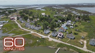 Maryland island struggles to survive impact of rising sea level erosion  60 Minutes [upl. by Figge]