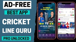 Best Free Cricket Line Guru App for Android [upl. by Akirdnahs]