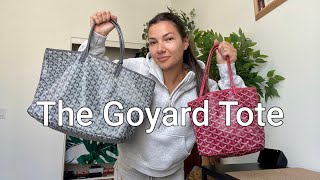 The Goyard Tote Size Comparison and What Fits [upl. by Hali839]