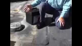 EPDM Roof Repair with Eternabond [upl. by Adirf]