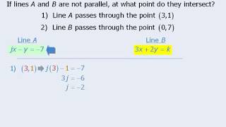 72 GMAT Practice Question  Tricky Intersection [upl. by Retniw]