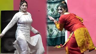 Hina Shaikh  Amjad Toti Comedy Stage Drama Clip  New Best Comedy  Punjabi  kuwaitproduction [upl. by Griffy]