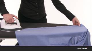 How to iron a shirt in 2 minutes  Laurastar [upl. by Odab]