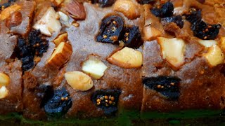 Oilfree cake  Fig cake easy cake recipequick and deliciousFig Walnut Cake Recipe [upl. by Marchese]