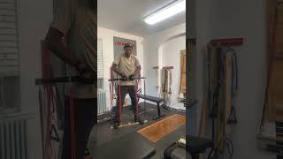 01093 Using the Latch Bar Resistance Band amp Strap Attachment System health fitness homegym [upl. by Vassell362]