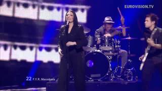 Kaliopi  Crno I Belo  Live  FYR Macedonia  Grand Final  2012 Eurovision Song Contest [upl. by Lindell]